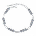 5.4CT Chain Link Bracelet Moissanite Bracelet