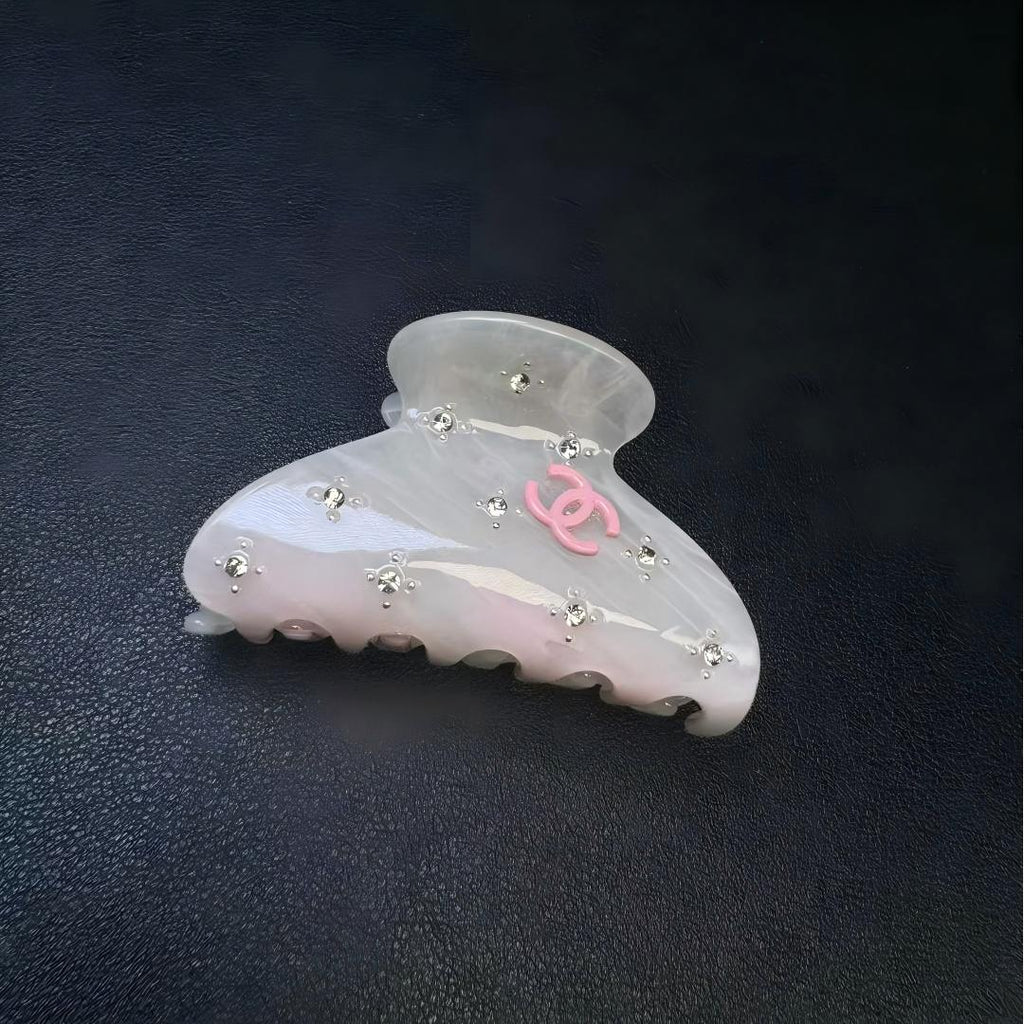 Chanel Small Colorful Hair Claw (Total 5pcs)