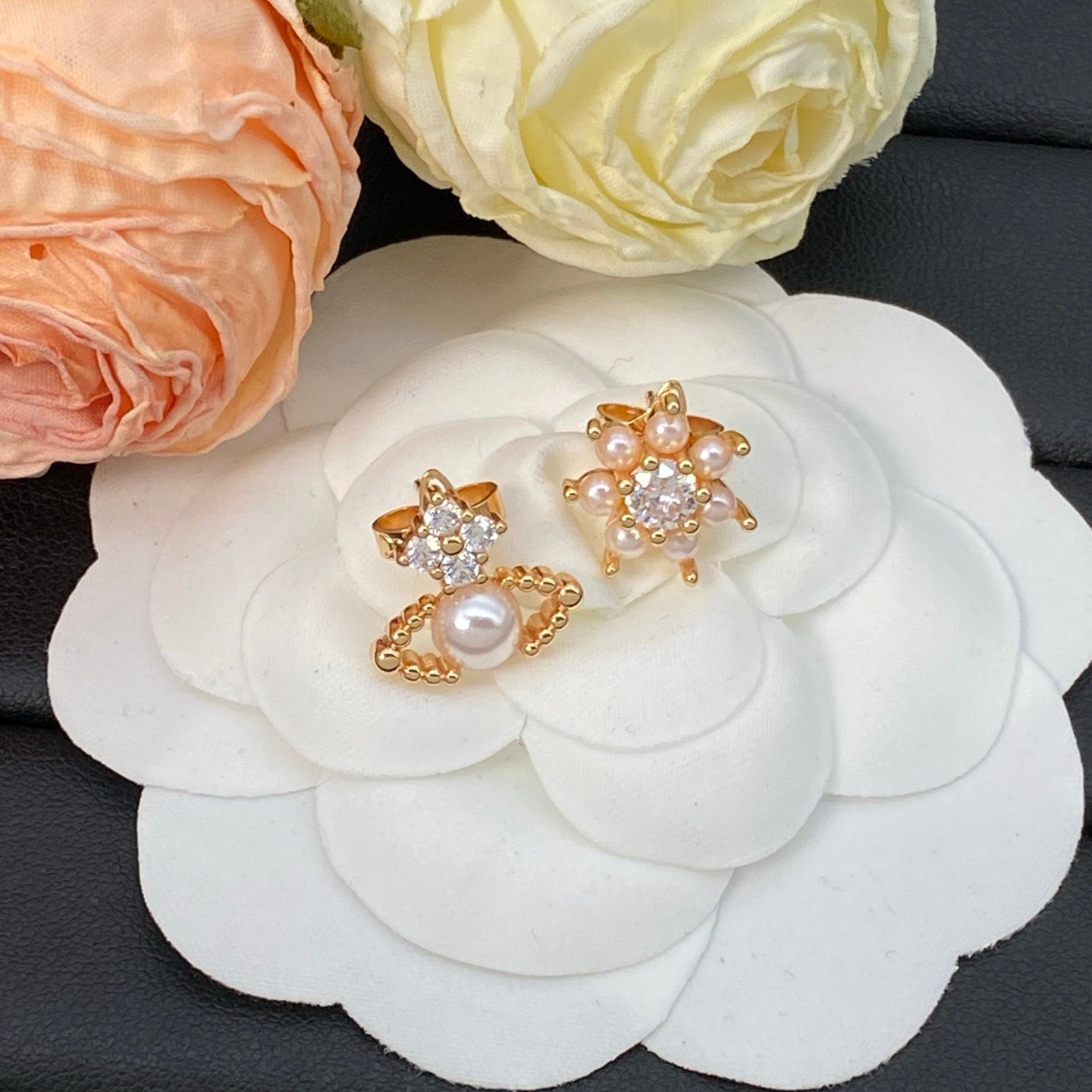 Vivienne Westwood Rose Gold Earrings