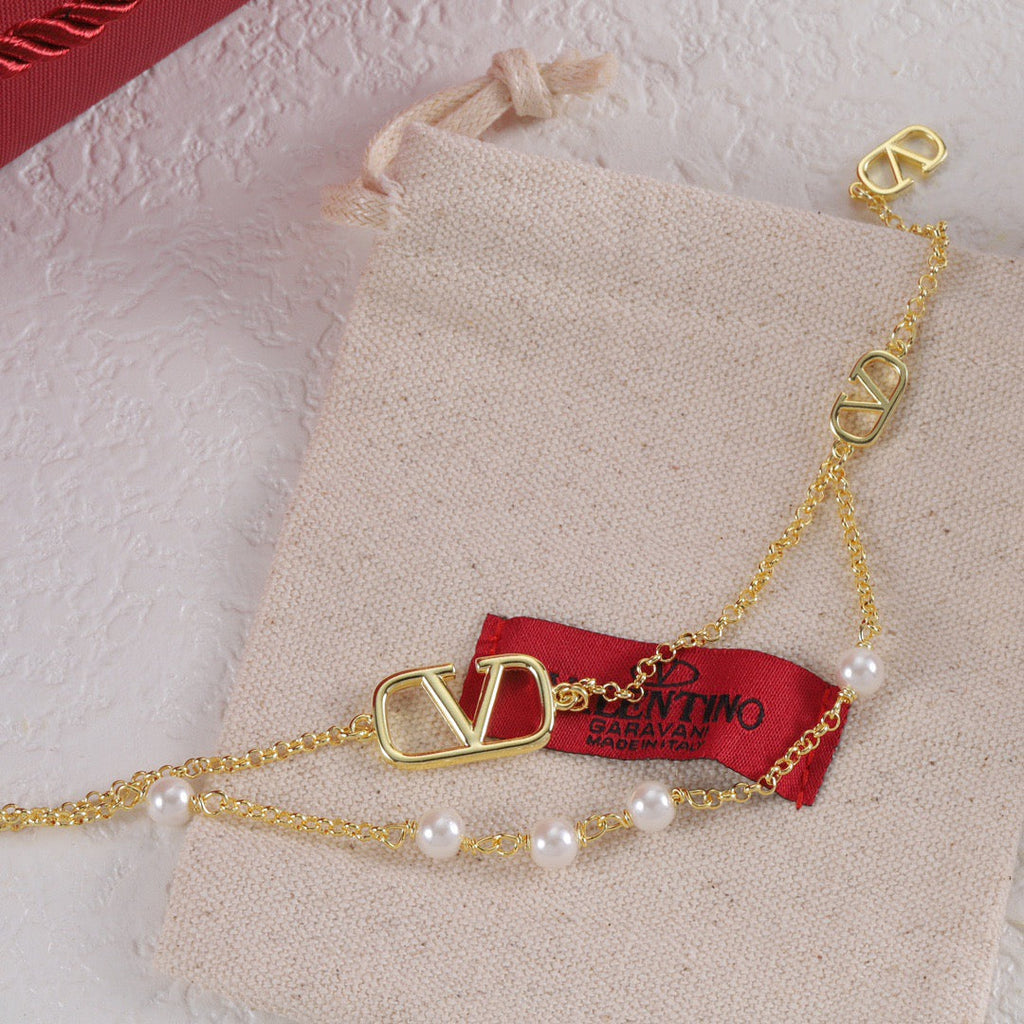 Valentino Pearl Bracelet
