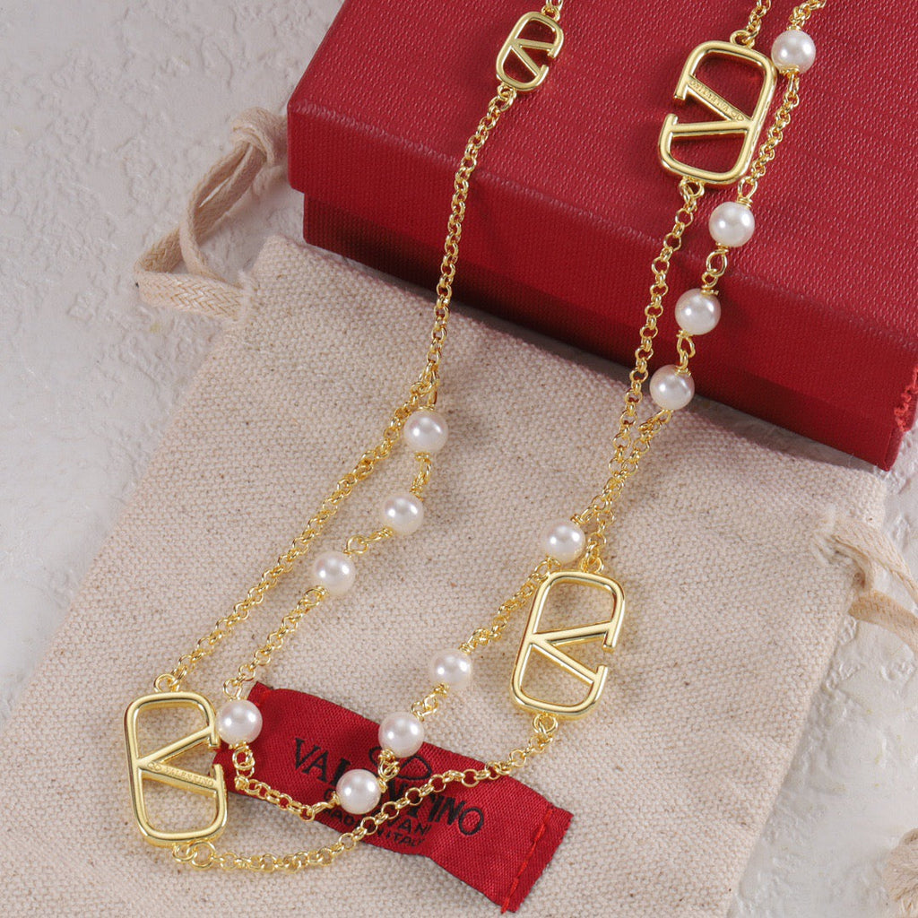 Valentino Pearl Necklace