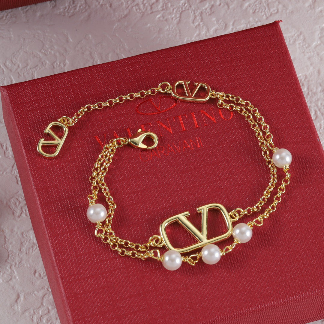 Valentino Pearl Bracelet