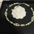 Chanel Pearl Star Choker Bracelet