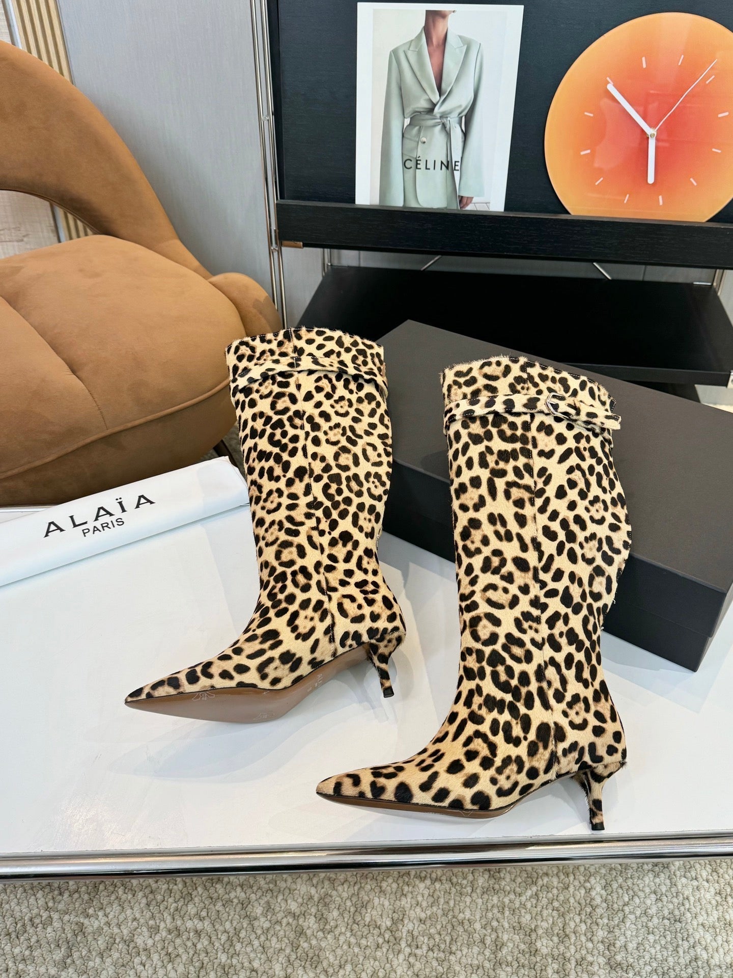 Alaia Printed Boots