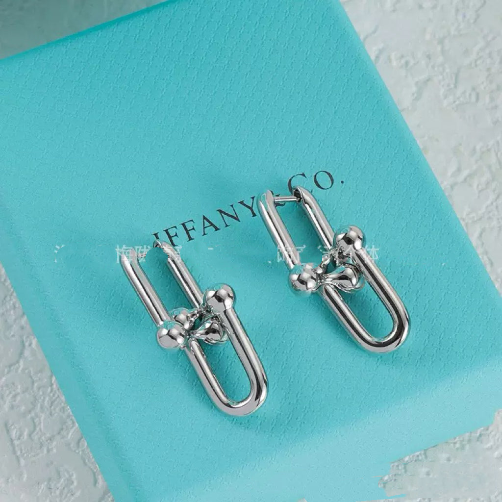 Tiffany HardWear Link Necklace Bracelet Earrings