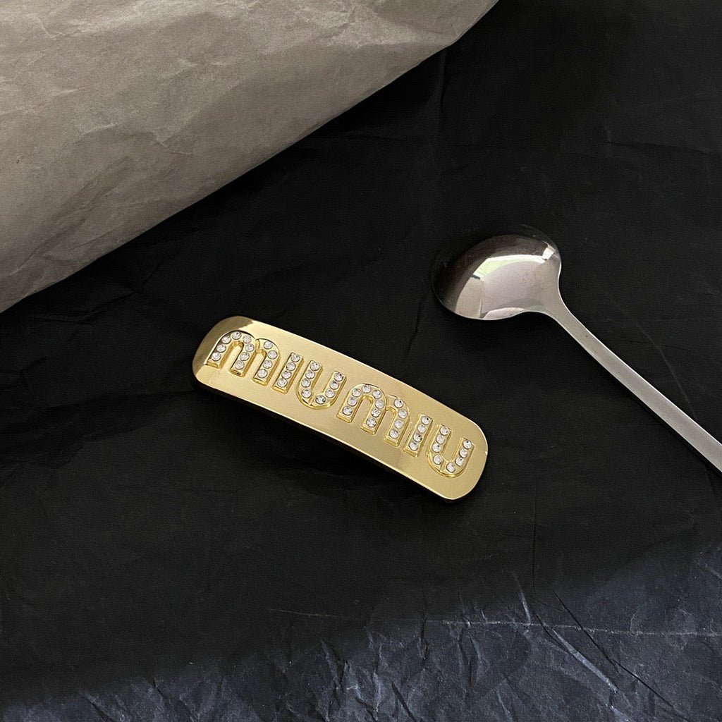 Miu Miu Hair Clip (2pcs Total)