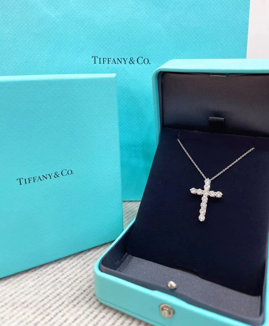 Tiffany Cross Necklace