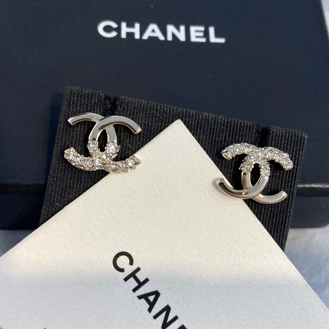 Chanel Half Side Earrings