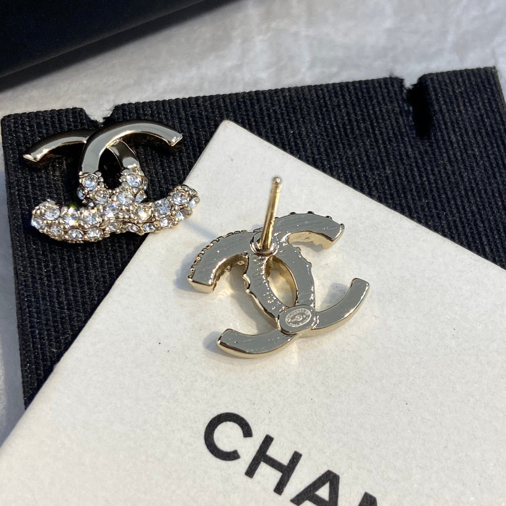 Chanel Half Side Earrings
