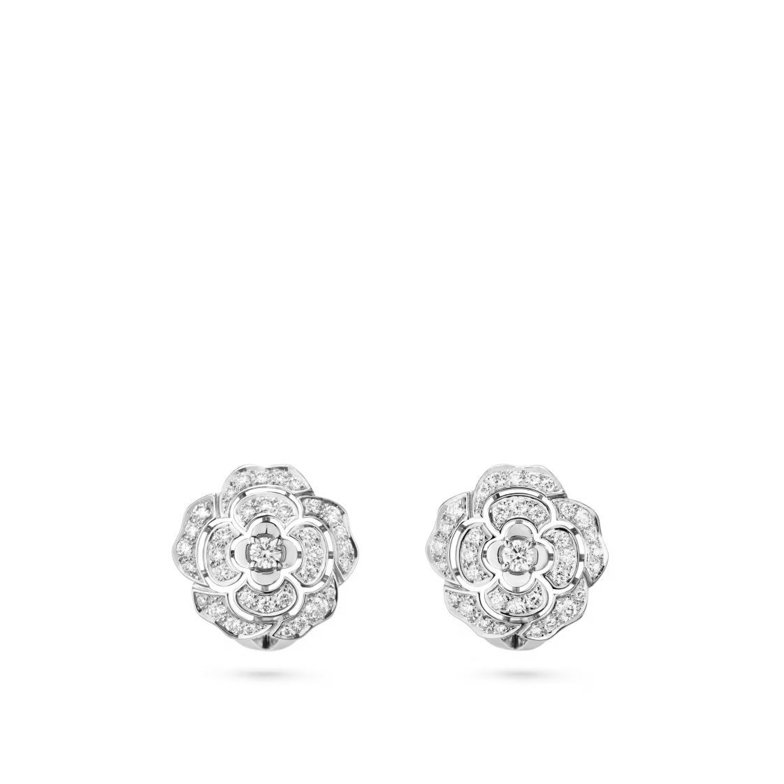 Chanel Bouton de Camélia Earrings