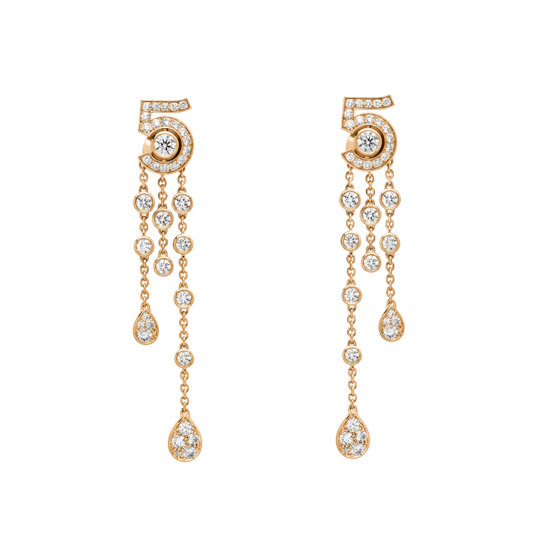 Chanel Eternal N°5 Transformable Earrings