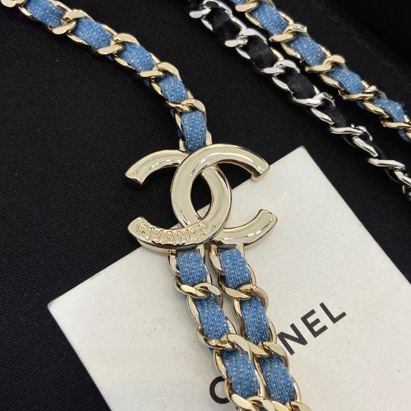 Chanel Denim Waist Band