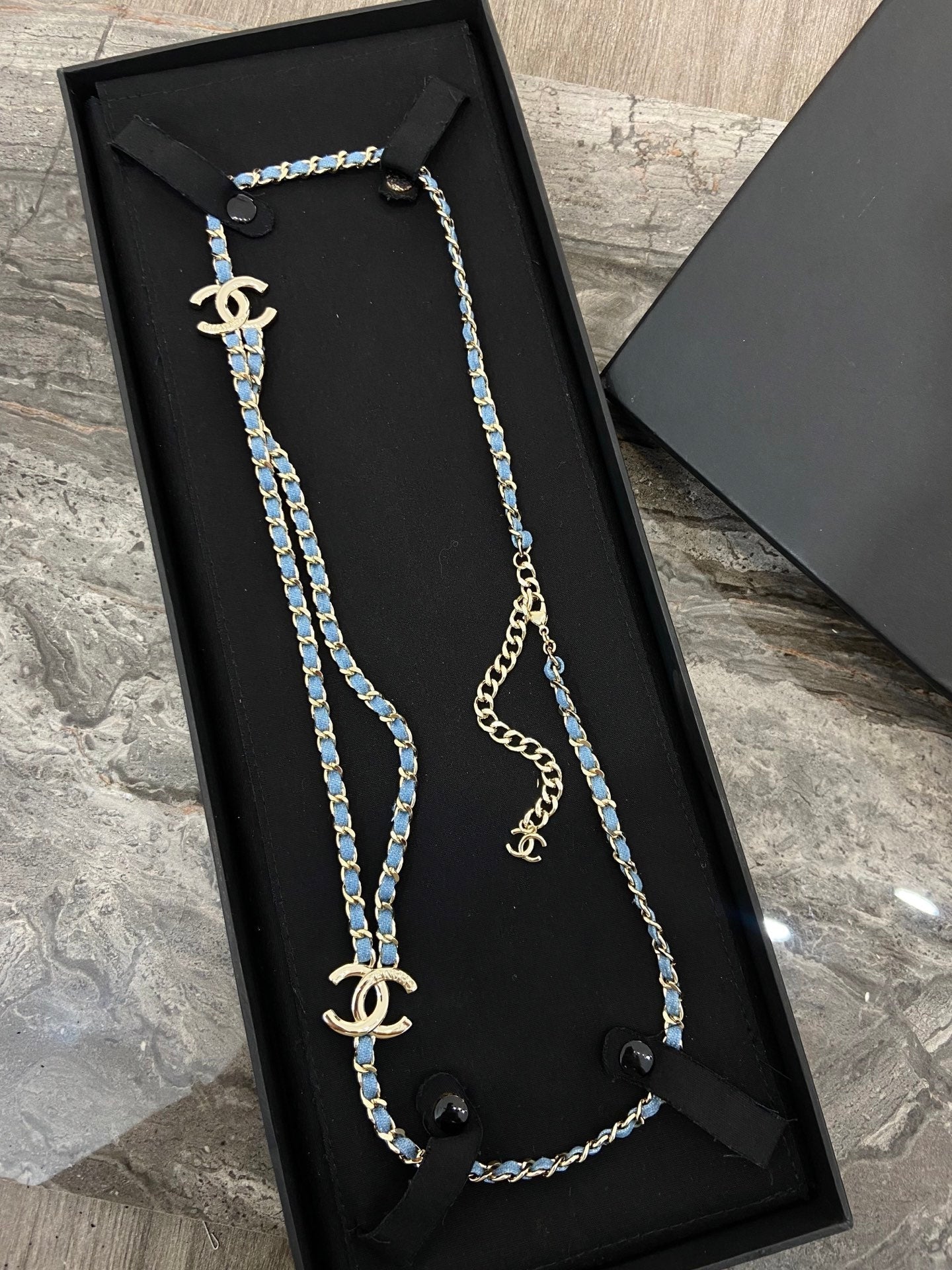 Chanel Denim Waist Band