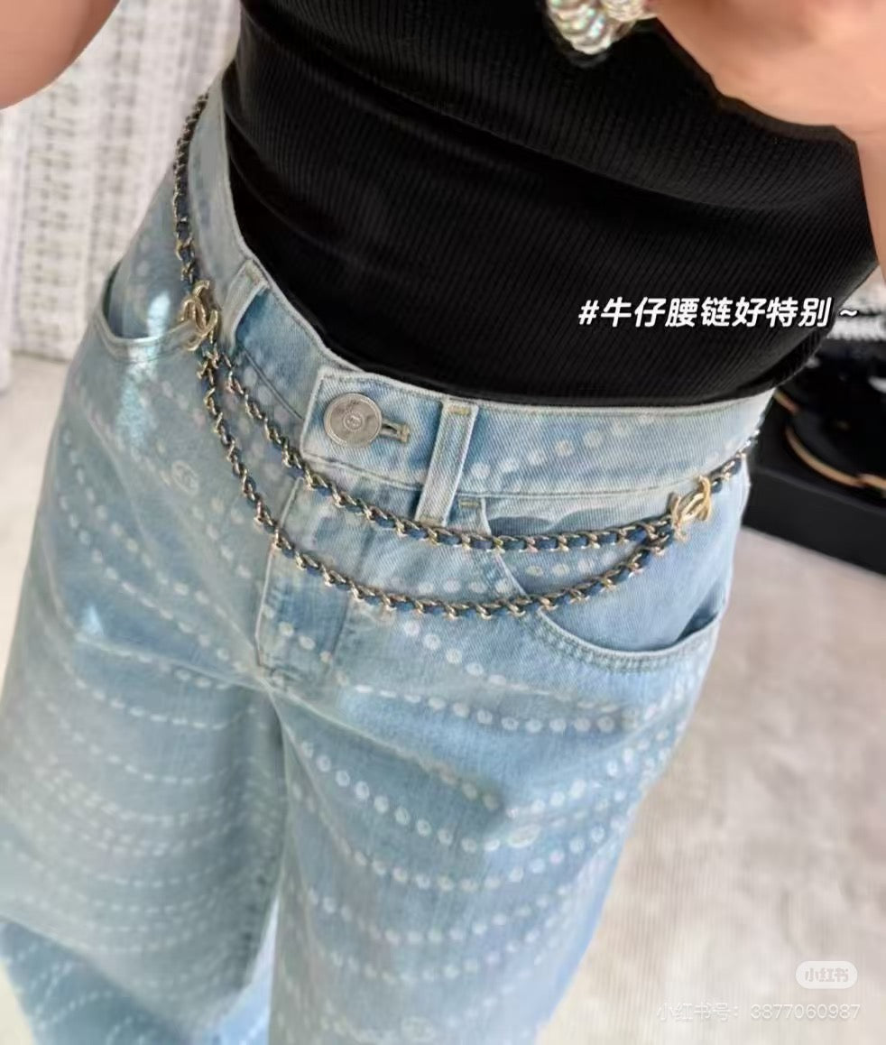 Chanel Denim Waist Band