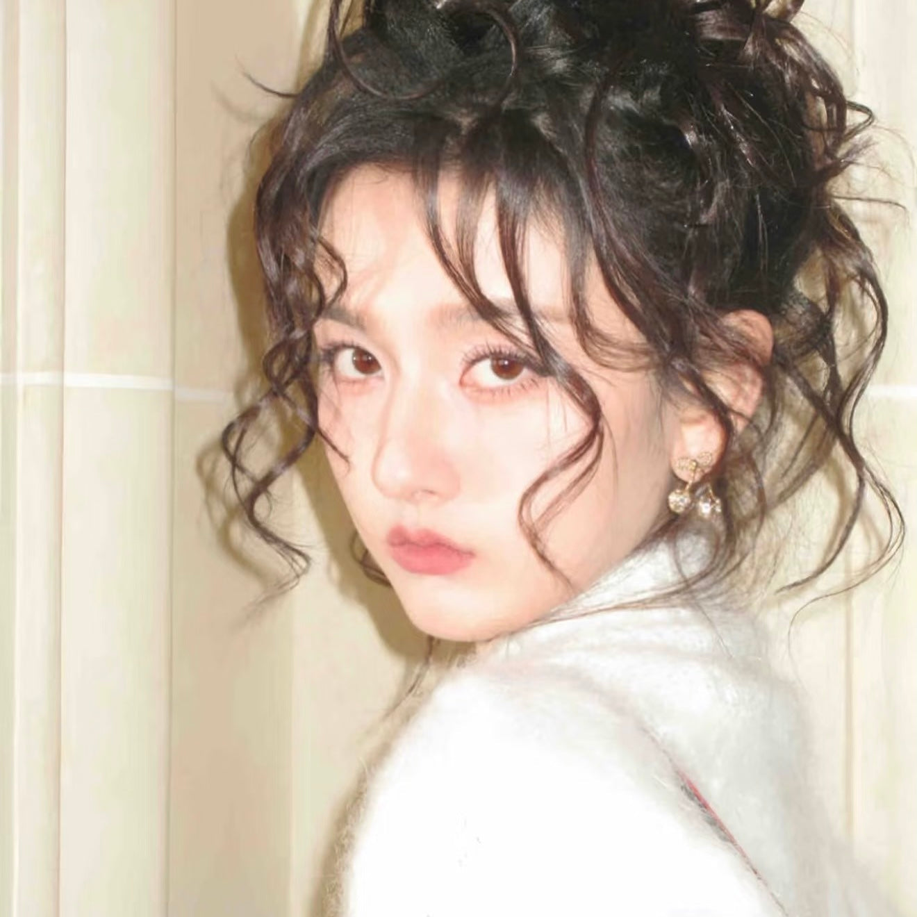 Valentino Gold Cherry Earrings