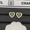 Chanel Heart Earring Studs